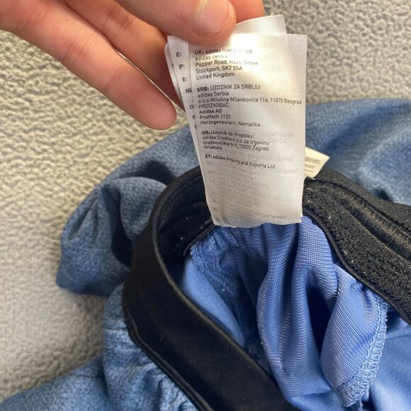 Adidas Men's Shorts Size Large Drawstring Blue Comfort,Lightweight,Pockets - Picture 7 of 15